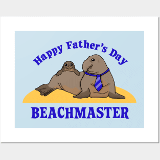 Elephant Seal Father's Day Posters and Art